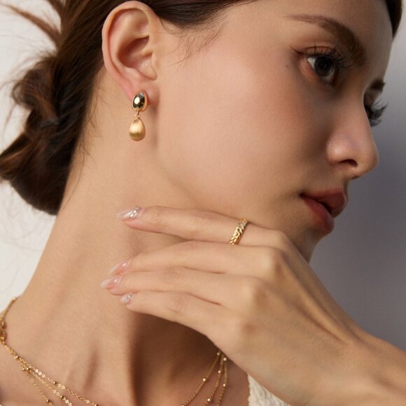 ✨ Artisan Original Braided Wheat Cuff Ring | S925 Gold Adjustable - Picture 5 of 9